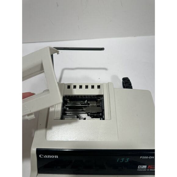 Canon P200-DHIII Scientific Calculator‎ Accounting - Tested & Working Great - Picture 4 of 7